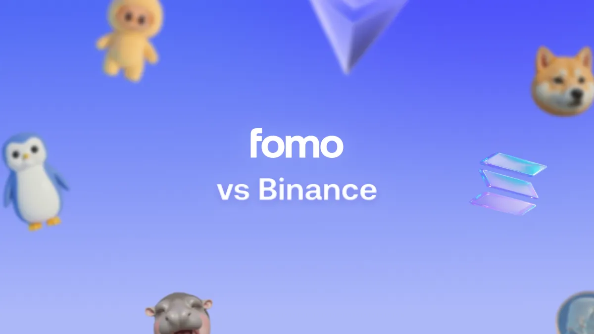 fomo vs Binance comparison